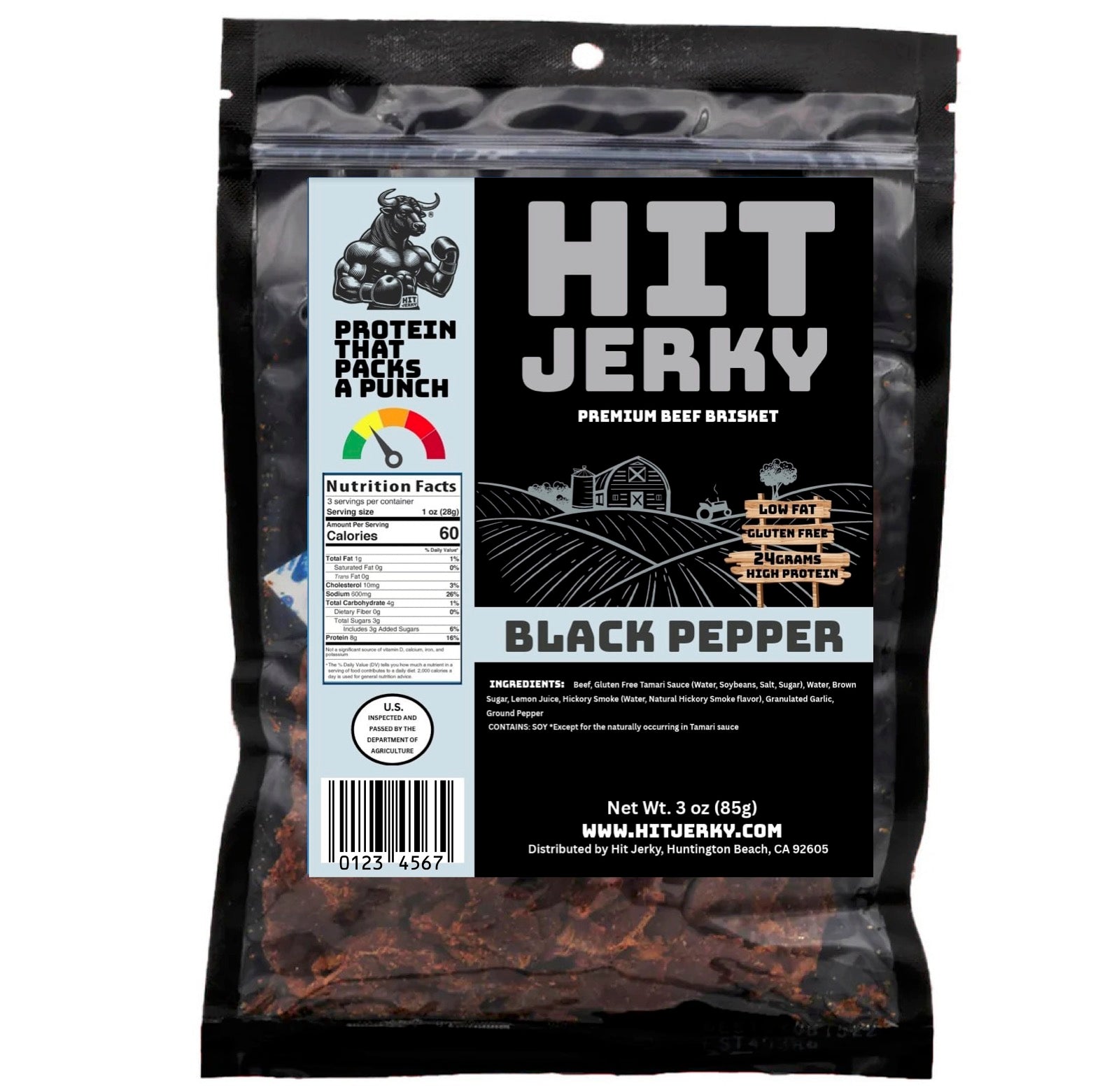 Black Pepper Beef Jerky