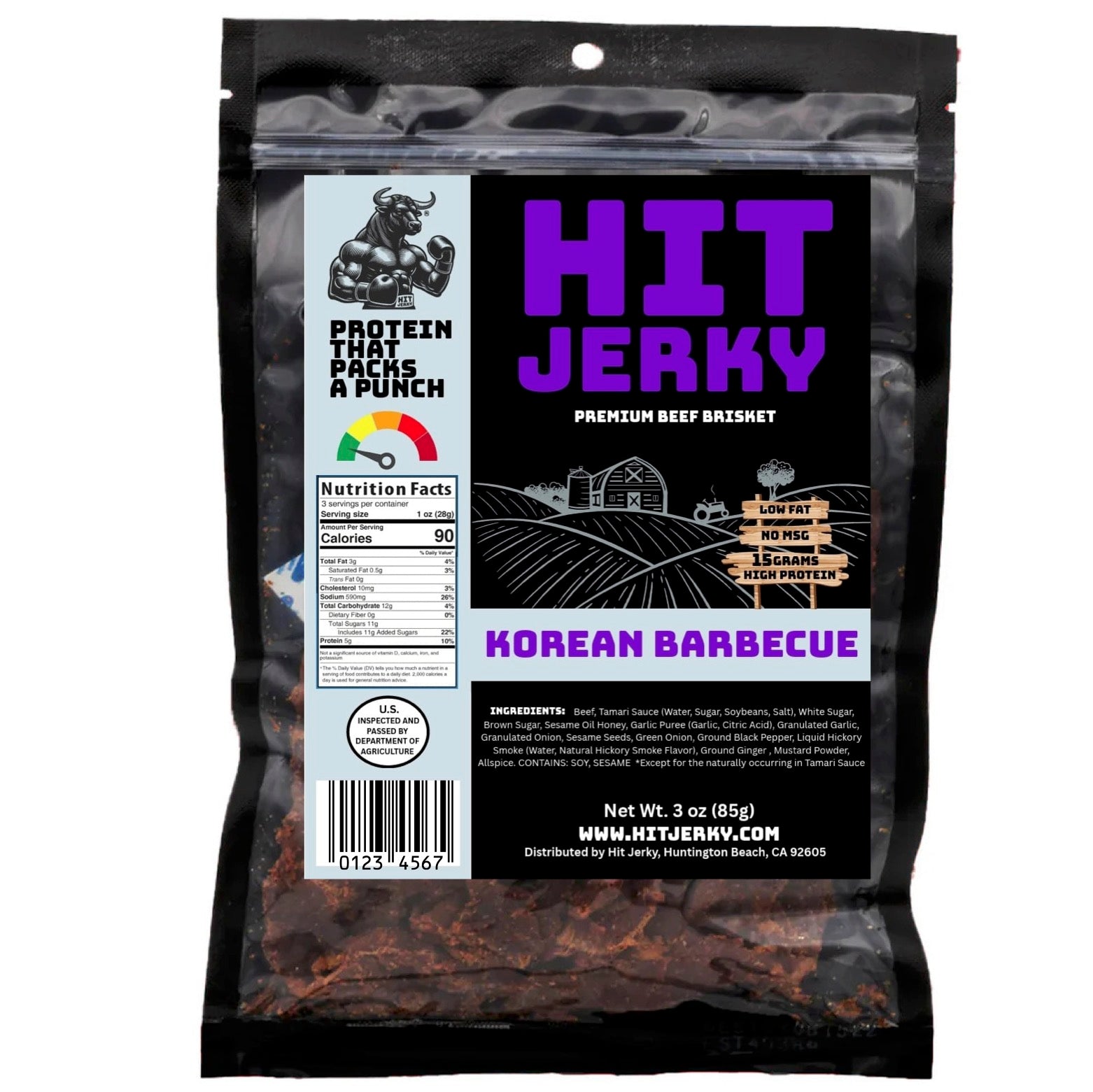 Korean Barbecue Beef Jerky