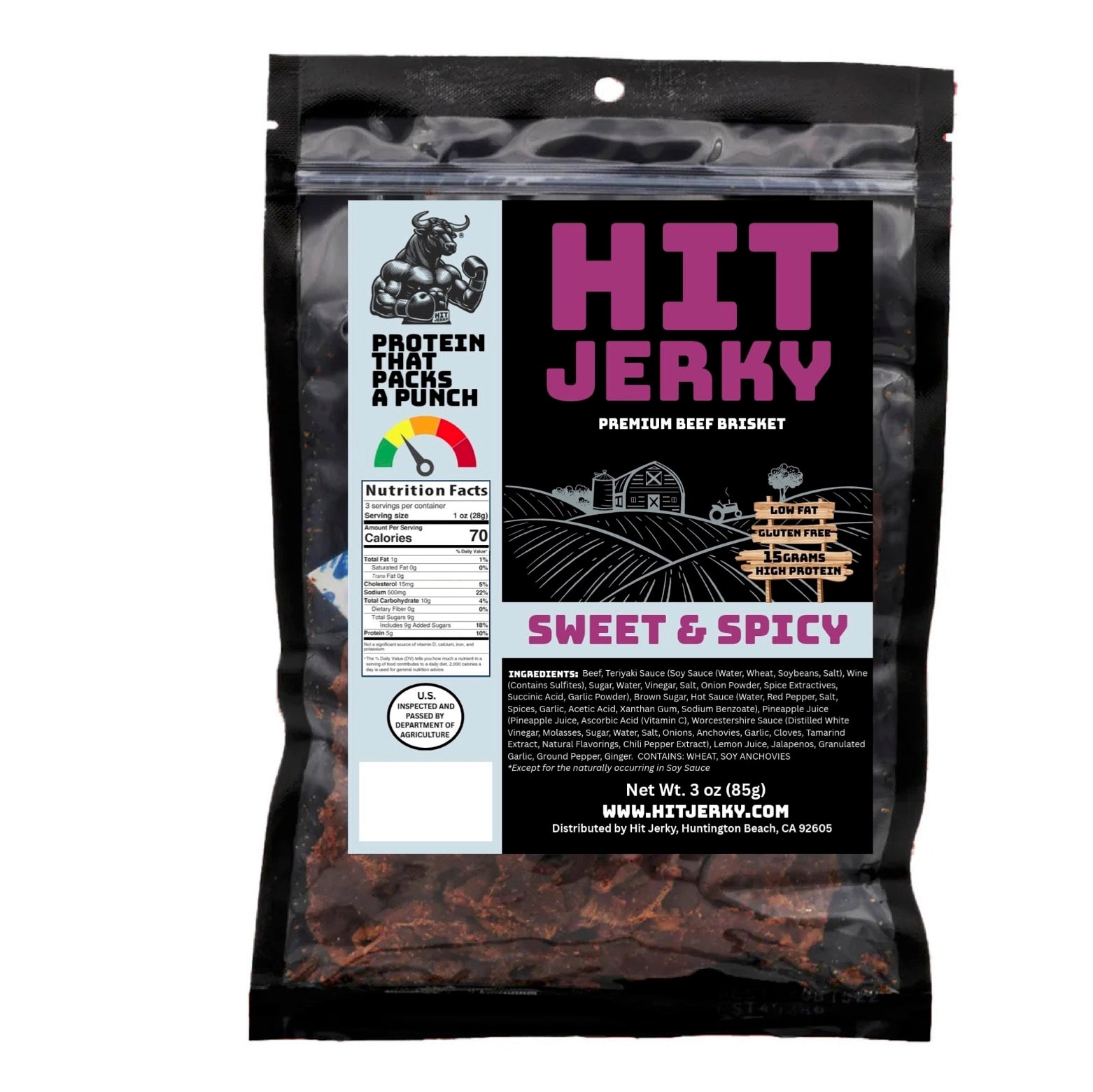 Sweet And Spicy Beef Jerky